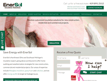 Tablet Screenshot of enersolus.com